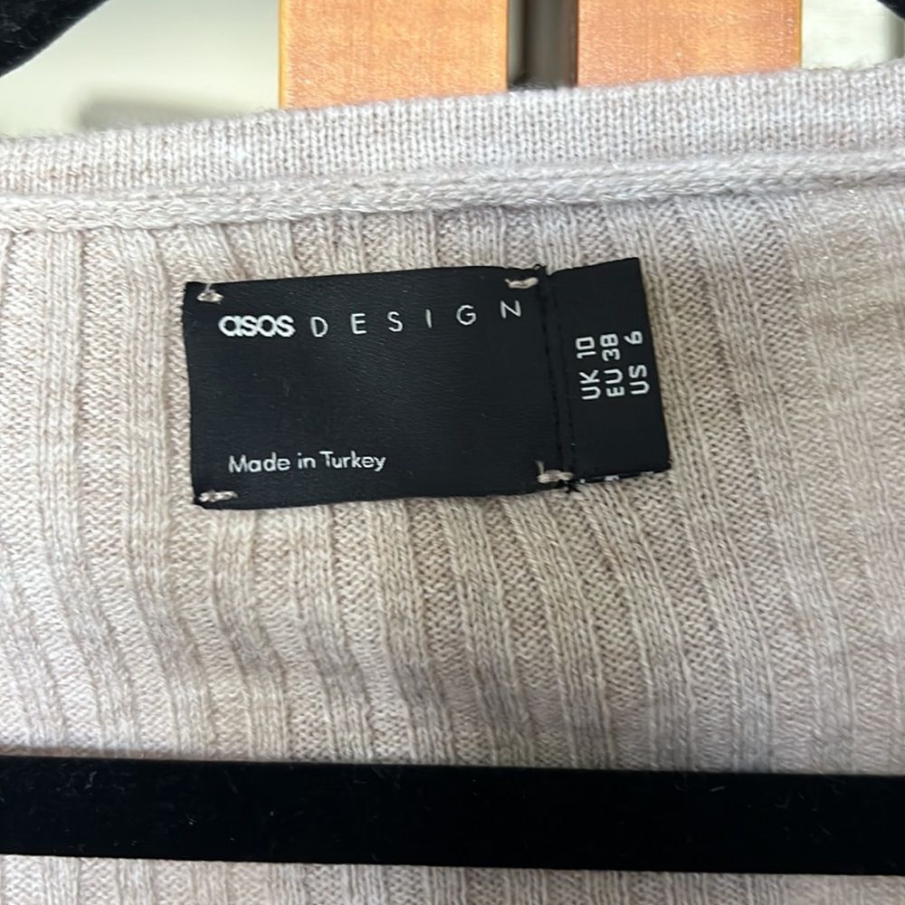 ASOS Ribbed Cardigan NWT - Picture 4 of 4